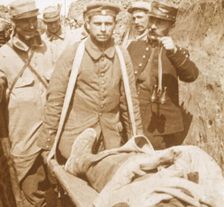 Sidi-Brahim trenches, Carency, northern France, c1914-c1918