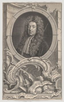 Sidney, Earl of Godolphin, Lord High Treasurer, ca. 1740. Creator: Jacobus Houbraken