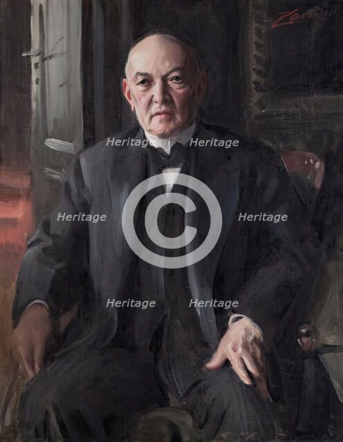 Siegmund Aschrott, 1911. Creator: Anders Leonard Zorn.