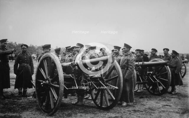 Siege Artillery - Bulgaria, between c1910 and c1915. Creator: Bain News Service.