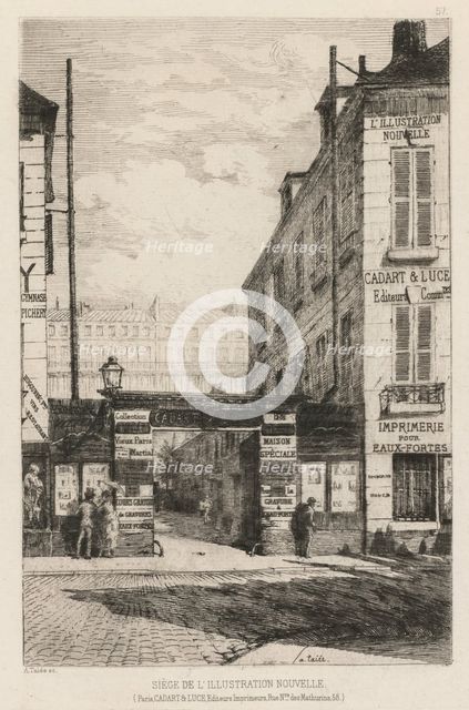 Siege de lillustration Nouvelle. Creator: Alfred Taiée (French, 1820-1880); Cadart & Luce, Paris.