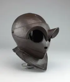 Siege Helmet, Italy, 1610/20. Creator: Unknown