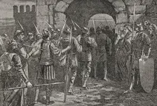 Siege of Gerona (Girona) (27 June to 10 September 1285), 1890. Creator: Unknown
