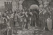 Siege of Gerona (Girona) (27 June to 10 September 1285), 1890. Creator: Unknown