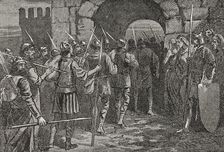 Siege of Gerona (Girona) (27 June to 10 September 1285), 1890. Creator: Unknown