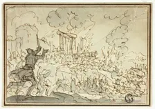 Siege of Fortress, n.d. Creator: Jan Luyken