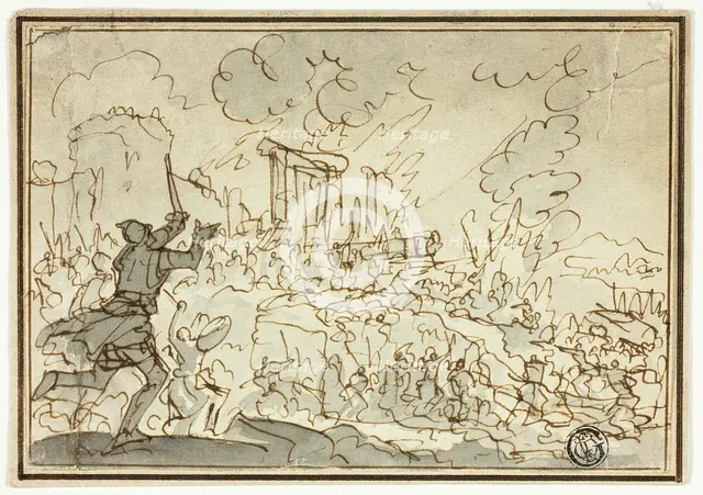 Siege of Fortress, n.d. Creator: Jan Luyken.