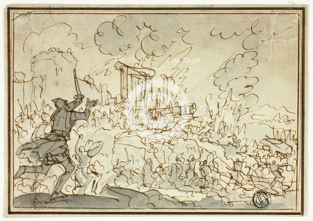 Siege of Fortress, n.d. Creator: Jan Luyken.