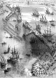 Siege of La Rochelle, France, 1627 (1882-1884)