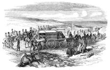 Siege of Sebastopol - Mr. Guthrie's Ambulance Waggons, 1854. Creator: Unknown