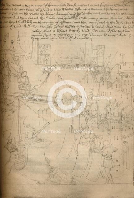 'Siege of Rouen', 1903. Creator: Unknown.