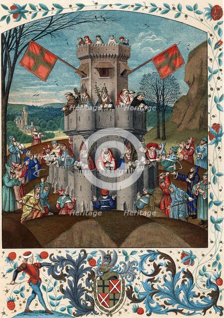 Siege of the Fortress of Faith. Artist: Unknown