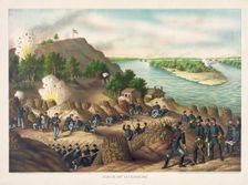 Siege of Vicksburg--Surrender, July 4, 1863, pub. 1888. Creator: American School (19th Century)