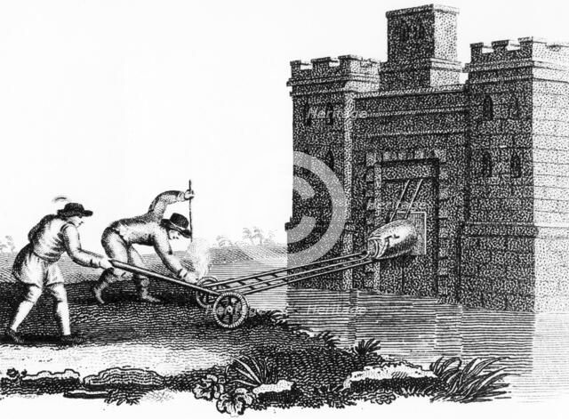 Siege warfare, c1800. Artist: Unknown