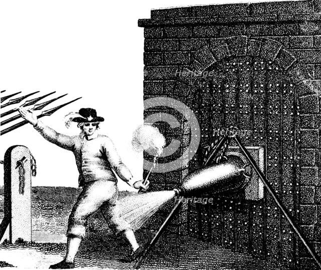 Siege warfare, c1800. Artist: Unknown