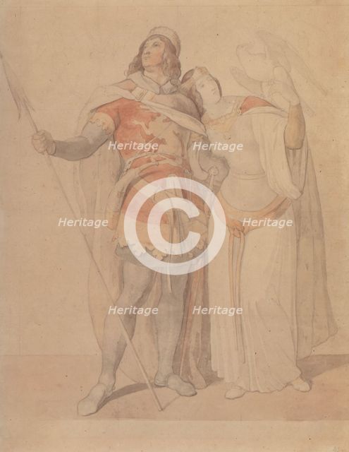 Siegfried and Kriemhild, c. 1831.