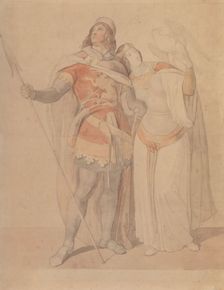 Siegfried and Kriemhild, c. 1831