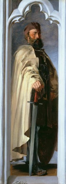 Siegfried von Feuchtwangen, Grand Master of the Teutonic Knights, 1846. Creator: Menzel, Adolph Friedrich, von (1815-1905)