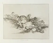 Siempre sucede.; Los Desastres de la Guerra, Madrid 1863. Creator: Francisco Goya