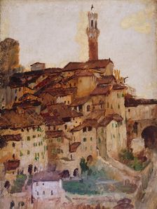 Sienna, 1883-1910. Also spelt Siena. Creator: Annie Louisa Swynnerton