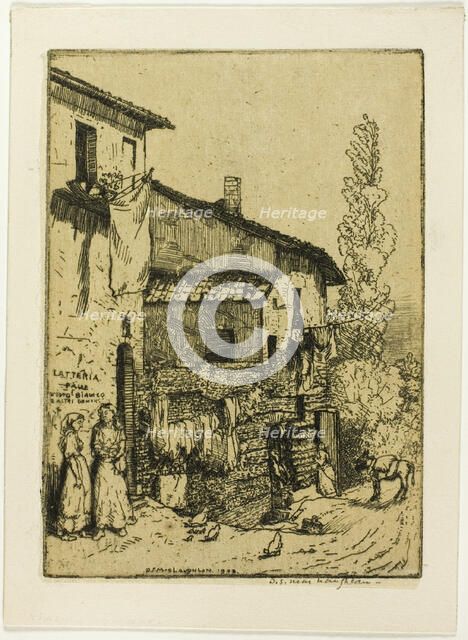 Siena, 1905. Creator: Donald Shaw MacLaughlan.