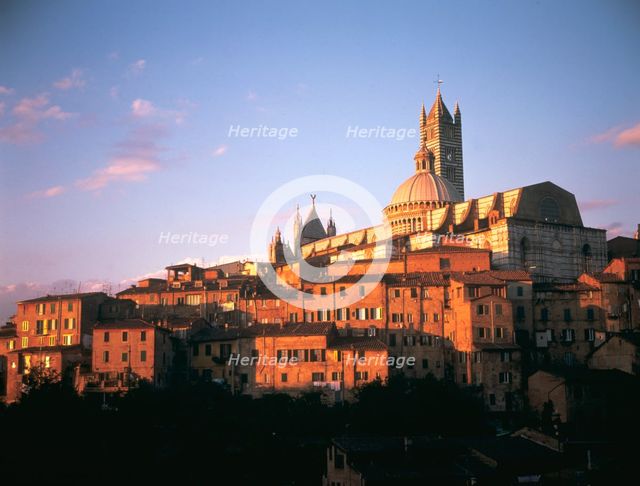 Siena Cathedral, Siena, Italy. Creator: Peter Thompson.