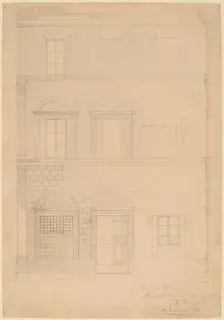 Siena Brickwork, c. 1896. Creator: John Russell Pope