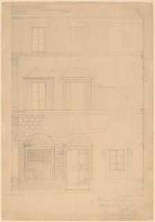Siena Brickwork, c. 1896. Creator: John Russell Pope
