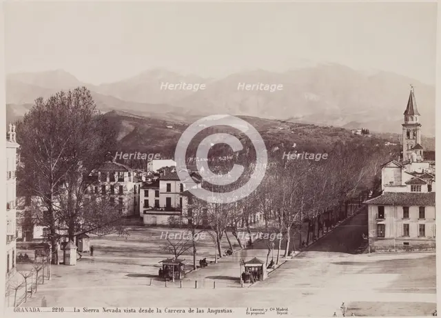 Sierra Nevada, Granada, c1885. Creator: Juan Laurent.