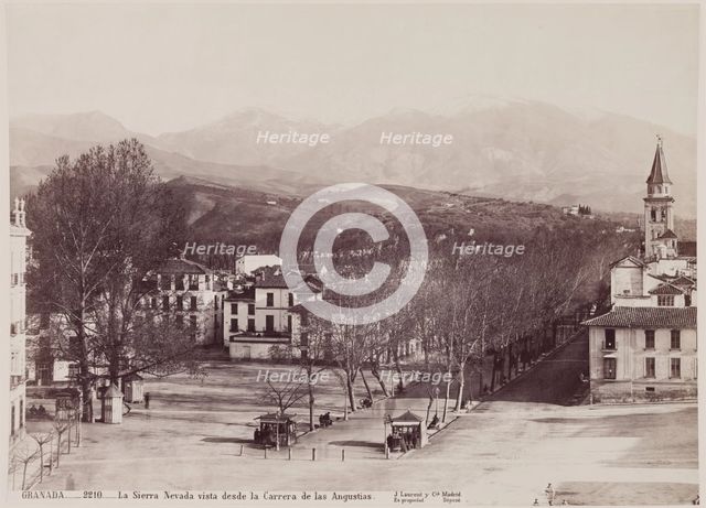 Sierra Nevada, Granada, c1885. Creator: Juan Laurent.