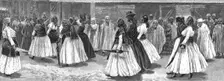 'Sierra Leone Street Scenes -- A Funeral Procession 1890. Creator: Unknown