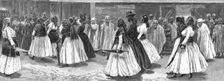 'Sierra Leone Street Scenes -- A Funeral Procession 1890. Creator: Unknown