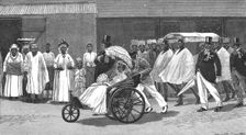 'Sierra Leone Street Scenes -- "A Marriage in High Life" , 1890. Creator: Unknown