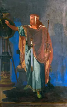 Sigeric, King of the Visigoths, c1856. Creator: Eduardo García Guerra