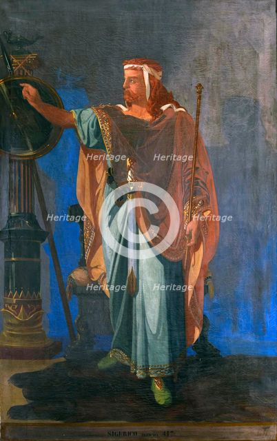 Sigeric, King of the Visigoths, c1856. Creator: Eduardo García Guerra.
