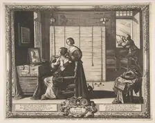 Sight, 1635-38. Creator: Abraham Bosse