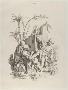 Sight, 1720-70. Creator: Francois Boucher