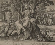 Sight (Visus), from the Fiver Senses,.n.d. Creator: After Maerten de Vos