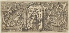 Sight (Visus), from Quinque Sensuum (Five Senses), ca. 1655. Creator: Francis Cleyn