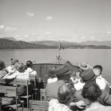 Sightseeing, Lake Windermere, Lake District, c1955. Creator: Arthur Charles Kirby Ware