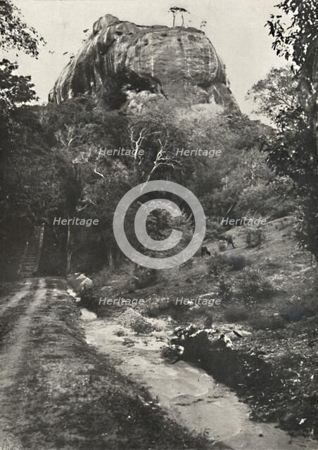 'Sigiri, von Suden gesehen', 1926. Artist: Unknown.