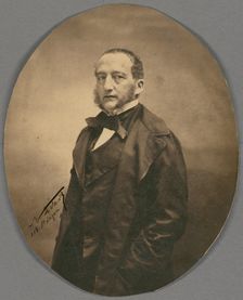 Sigismond Thalberg, pianiste, 1855-1859. Creator: Nadar