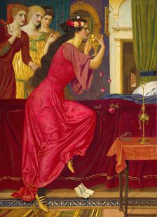 Sigismonda Drinking The Poison, c1897. Creator: Joseph Edward Southall