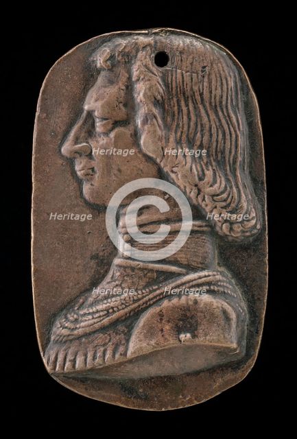 Sigismondo d'Este, 1433-1507, Son of Niccolo III d'Este, probably 1463/1477. Creator: Sperandio Savelli.