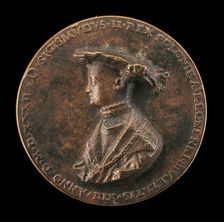 Sigismund Augustus, 1520-1572, Grand Duke of Lithuania 1522, King of Poland 1530 [obverse], 1532. Creator: Giovanni Maria Mosca