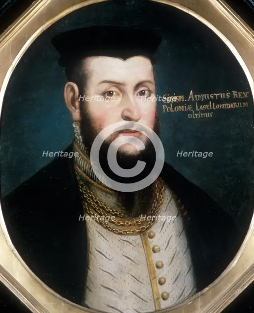 Sigismund II, Augustus, co-ruler of Poland with his father 1530-1548, sole ruler from 1548. Artist: Anon