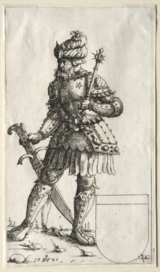 Sigismund II, King of Poland, 1546. Creator: Augustin Hirschvogel (German, 1503-1553)