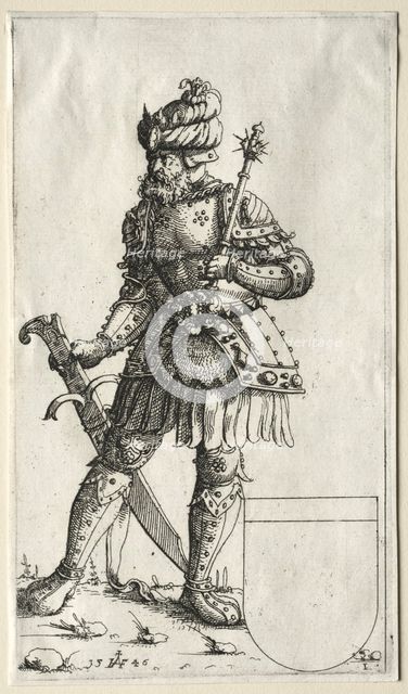 Sigismund II, King of Poland, 1546. Creator: Augustin Hirschvogel (German, 1503-1553).