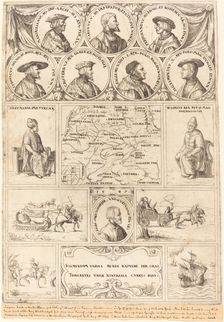 Sigismund von Herberstein, 1548. Creator: Augustin Hirschvogel