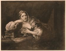 Sigismunda Mourning over the Heart of Guiscardo 1759. Artist: William Hogarth